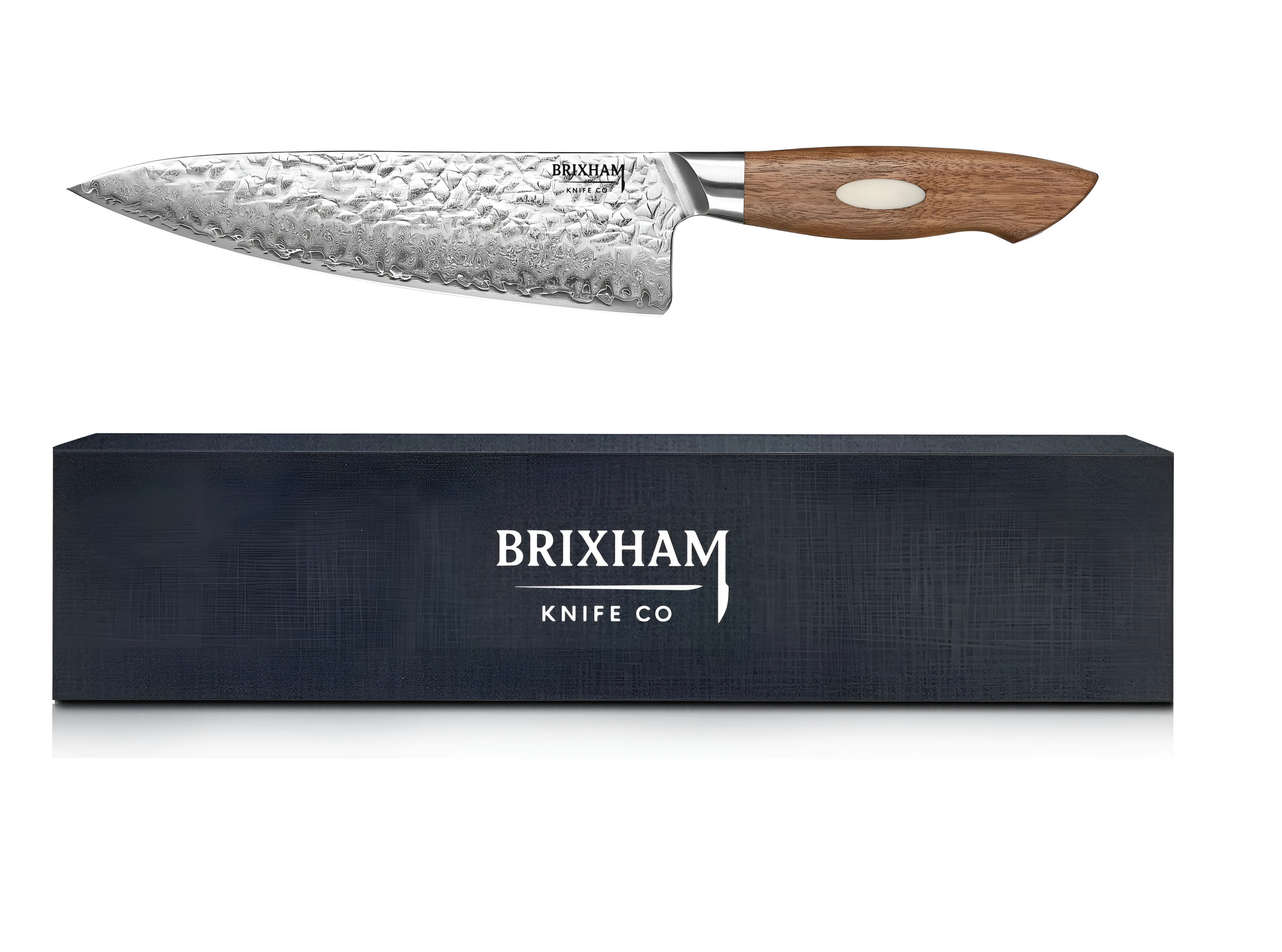 Japanese 67 Layer AUS10 Damascus Steel 8" Chefs Knife Walnut Handle